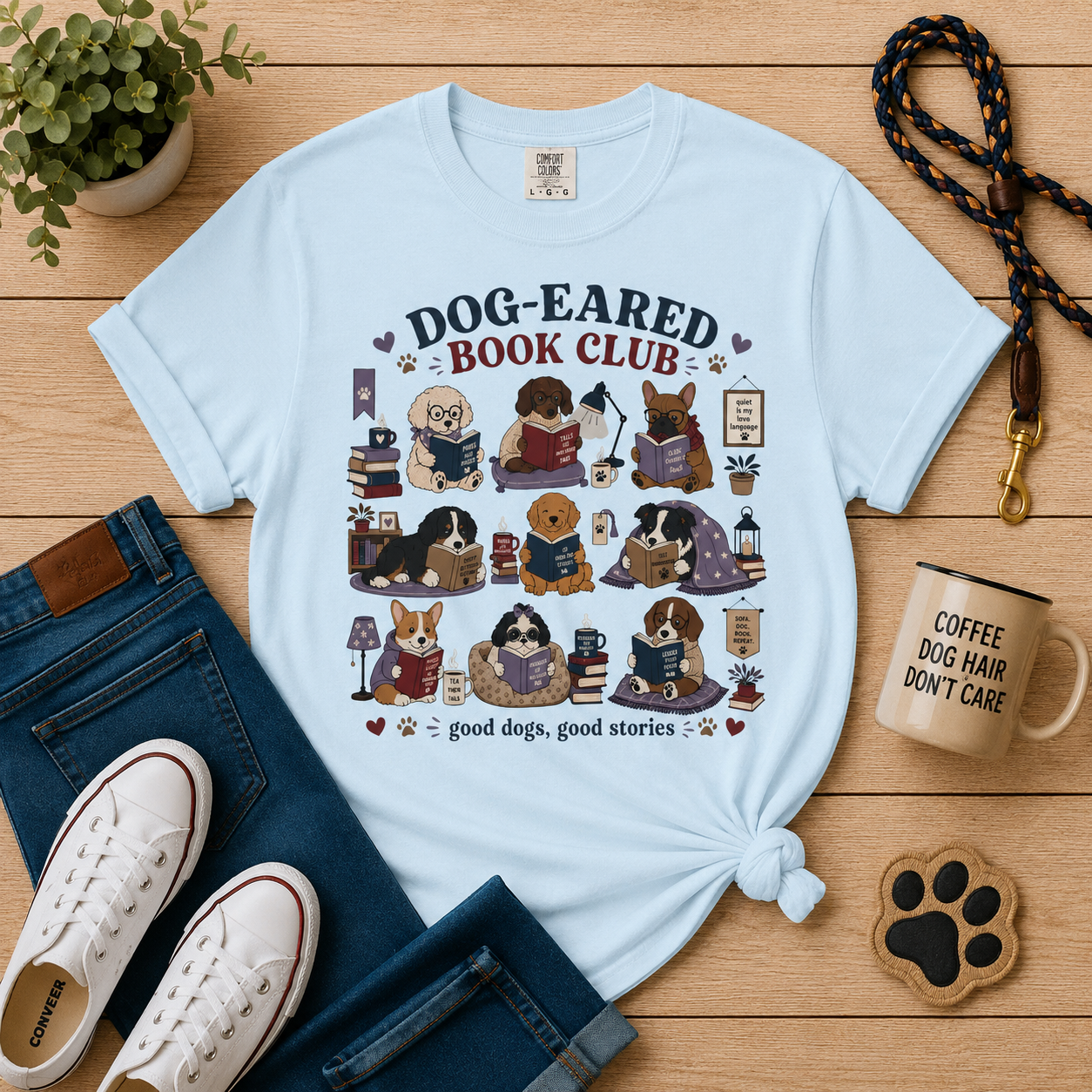 Dog-Eared Book Club T-Shirt