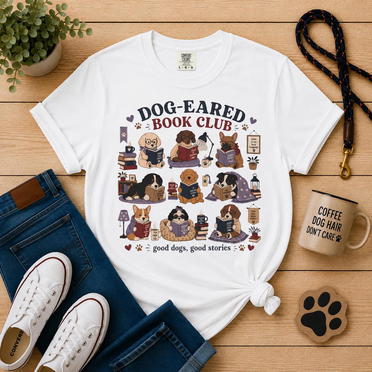 Dog-Eared Book Club T-Shirt