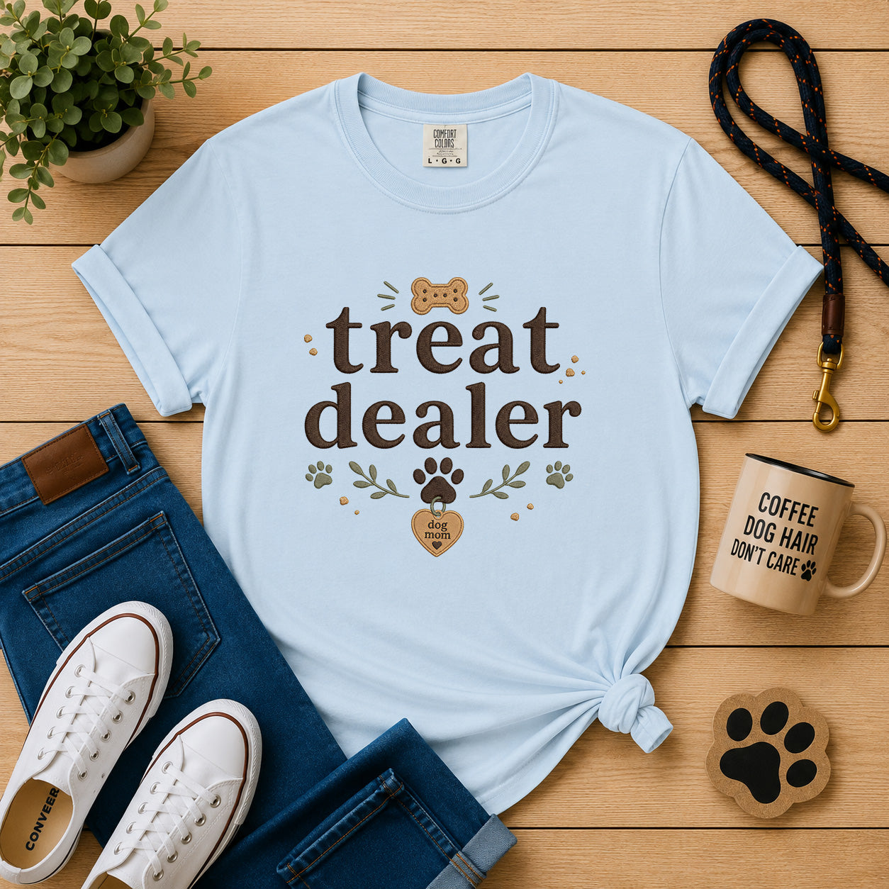 Treat Dealer - Funny Dog Mom Tee