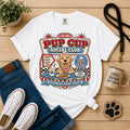Pup Cup Social Club | Funny Dog Mom Coffee Graphic Tee