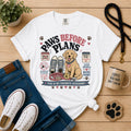 Paws Before Plans | Funny Introvert Dog Mom Graphic Tee
