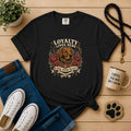 Loyalty Lives Here Dog Mom T-Shirt