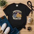 Emotional Support Bestie Dog Mom T-Shirt