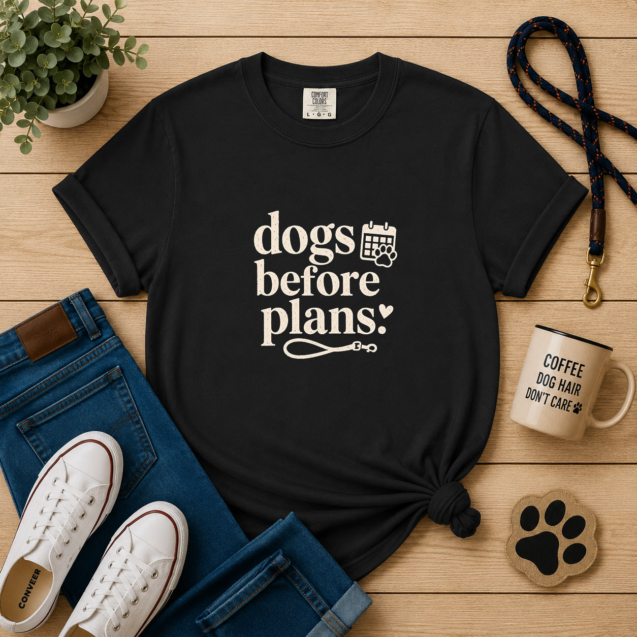Dogs Before Plans T-Shirt