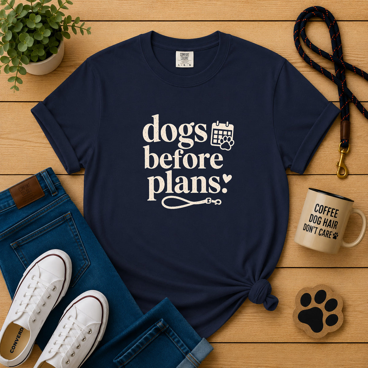 Dogs Before Plans T-Shirt