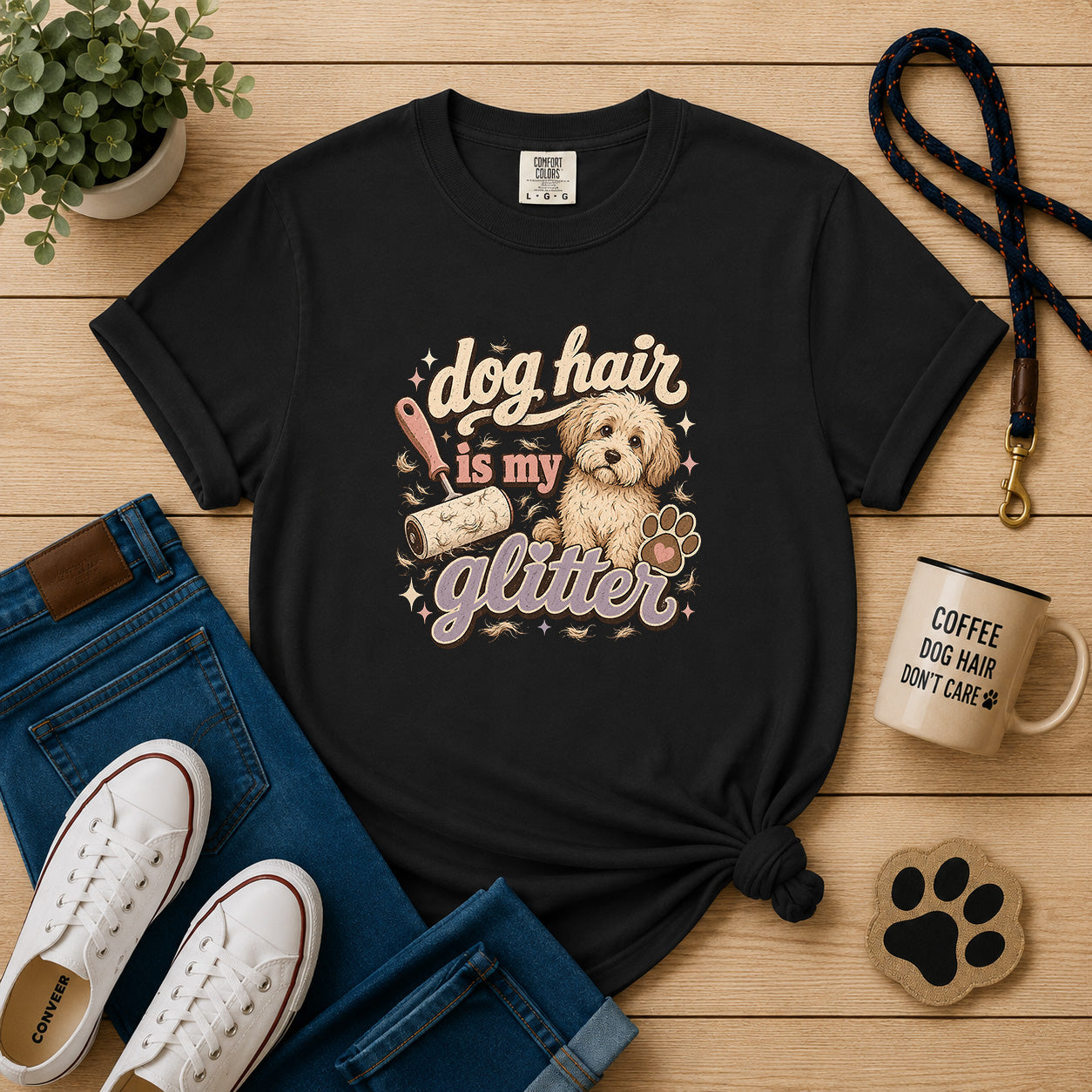 Dog Hair Is My Glitter T-Shirt