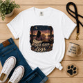 Best Days With Dogs T-Shirt — Cozy Sunset Dog Lover Tee