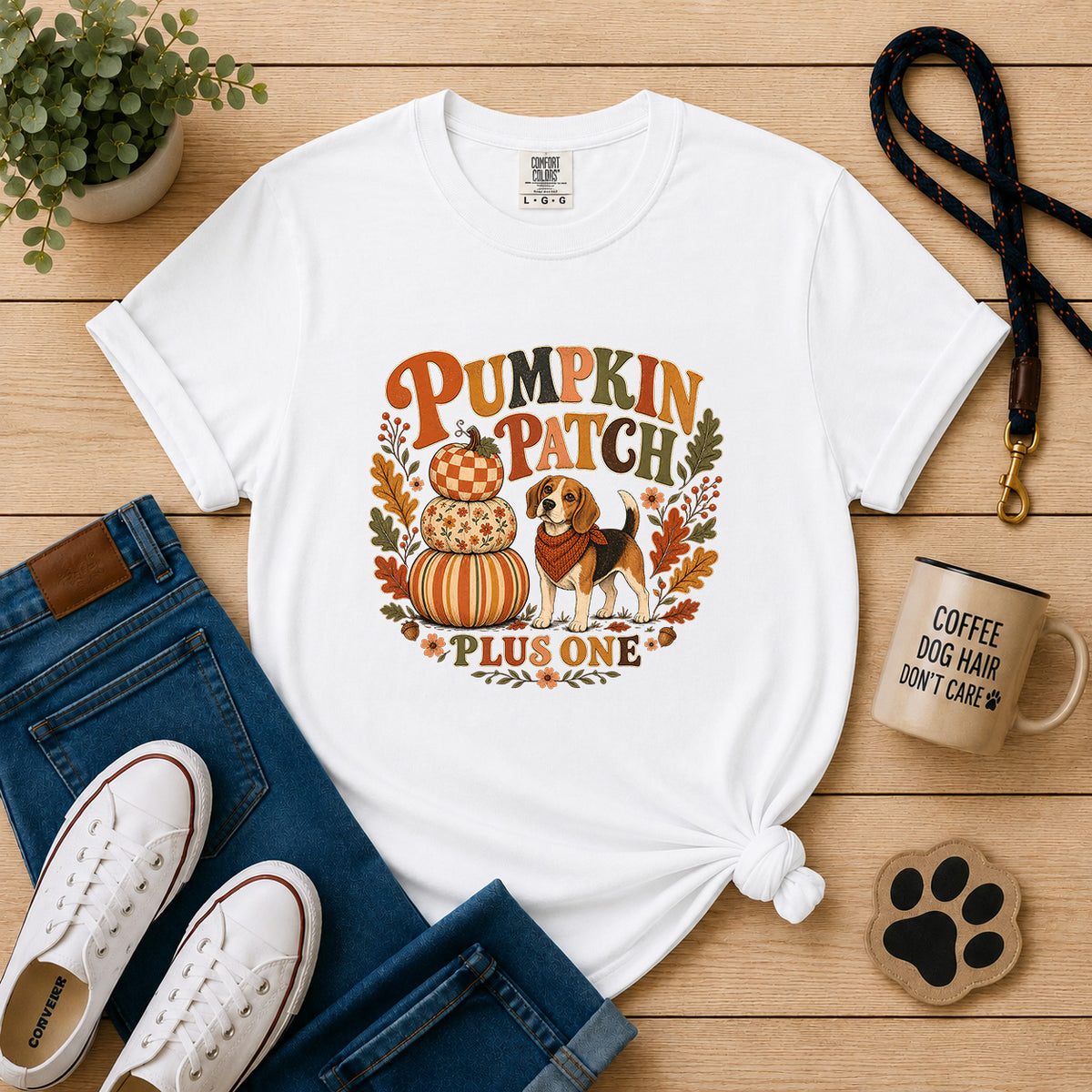 Pumpkin Patch Plus One T-Shirt