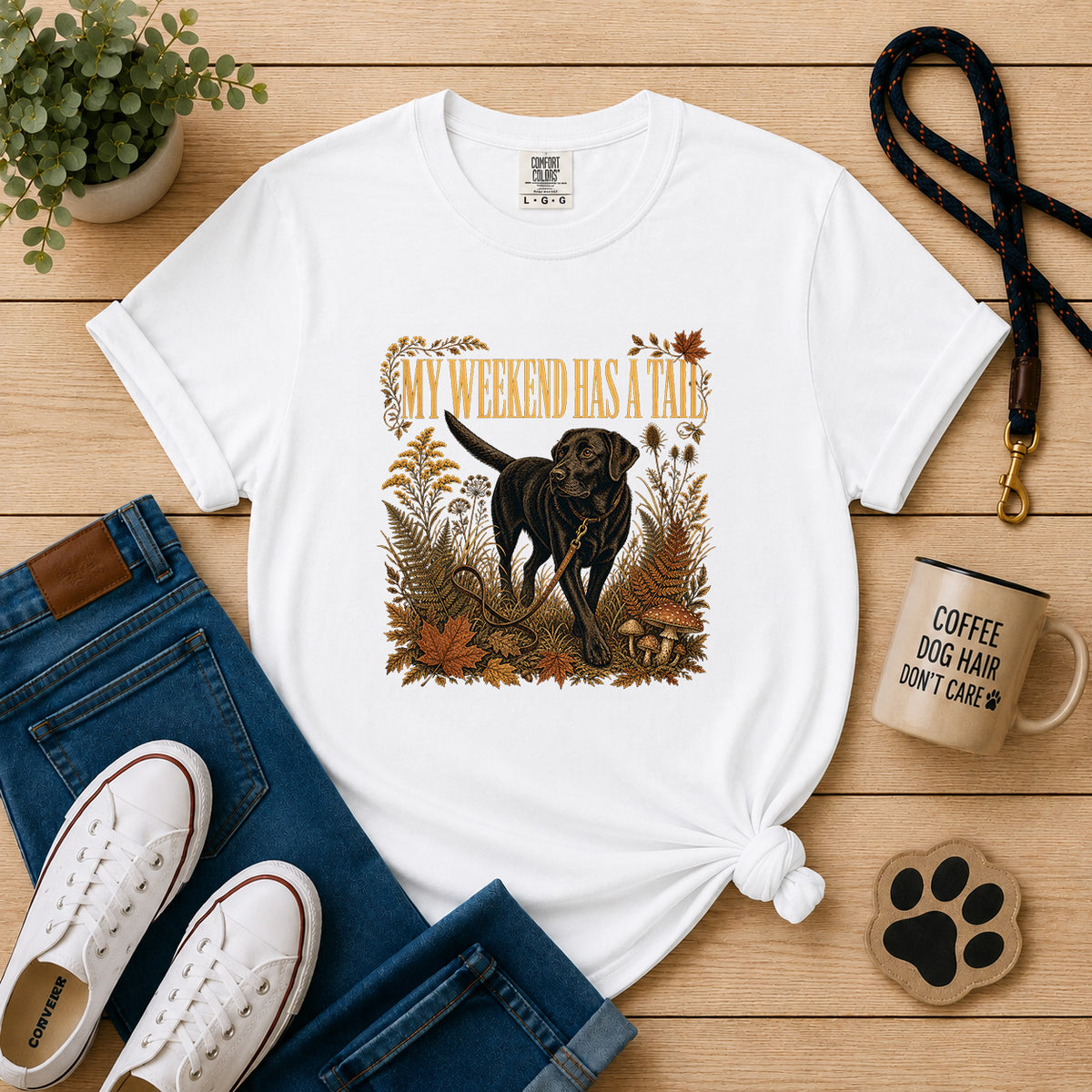 My Weekend Has a Tail T-Shirt
