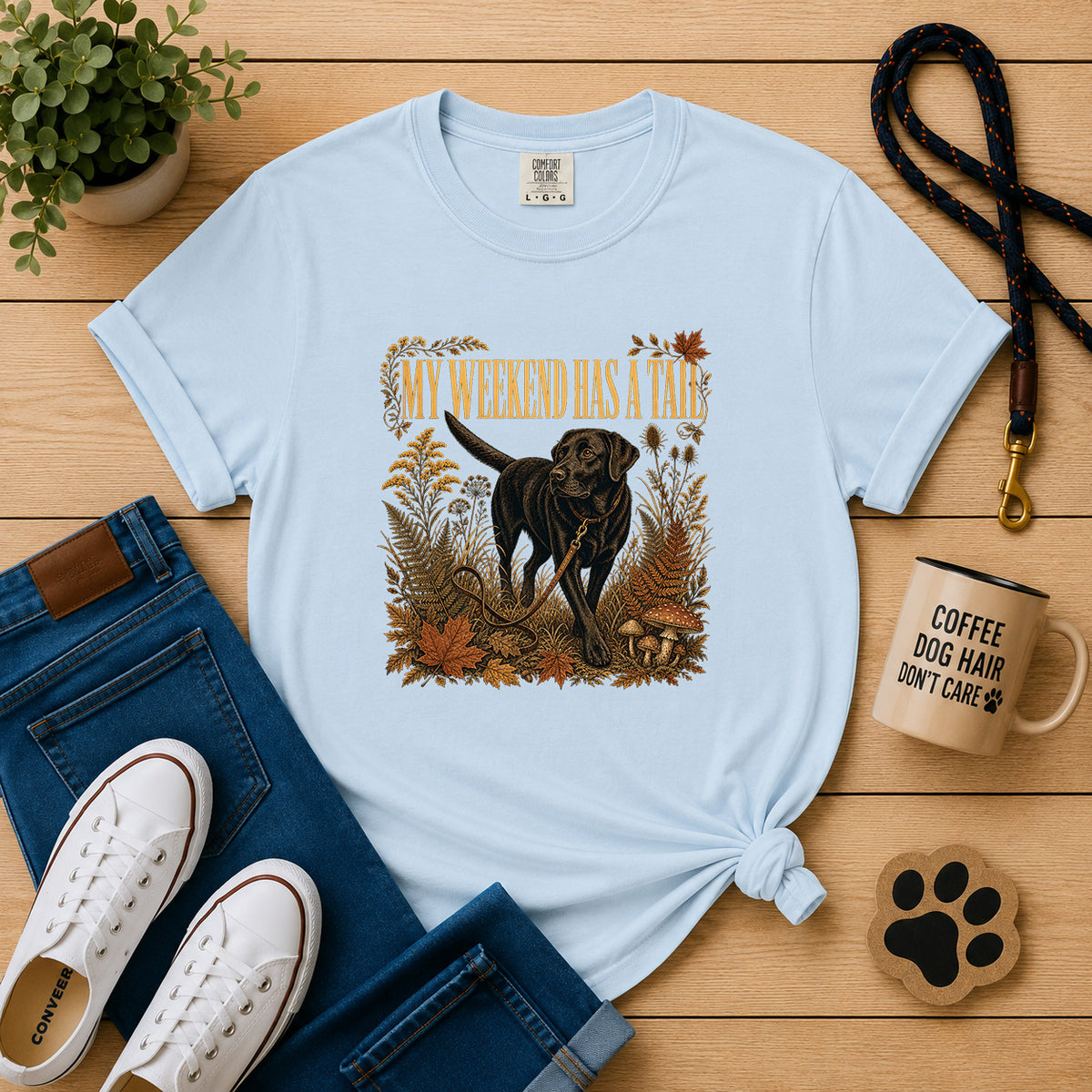 My Weekend Has a Tail T-Shirt